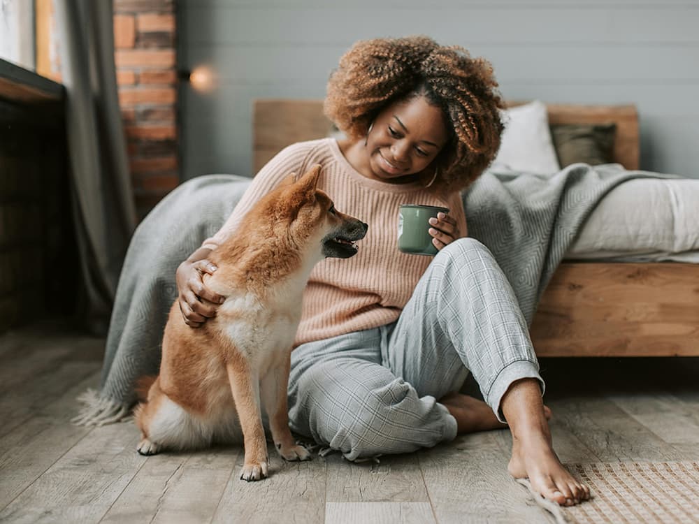 pexels-vlada-karpovich-6802902 Woman with dog